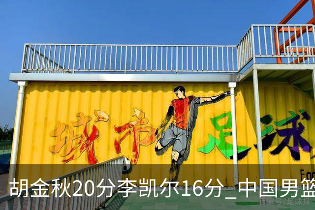 胡金秋20分李凯尔16分 中国男篮力克安哥拉